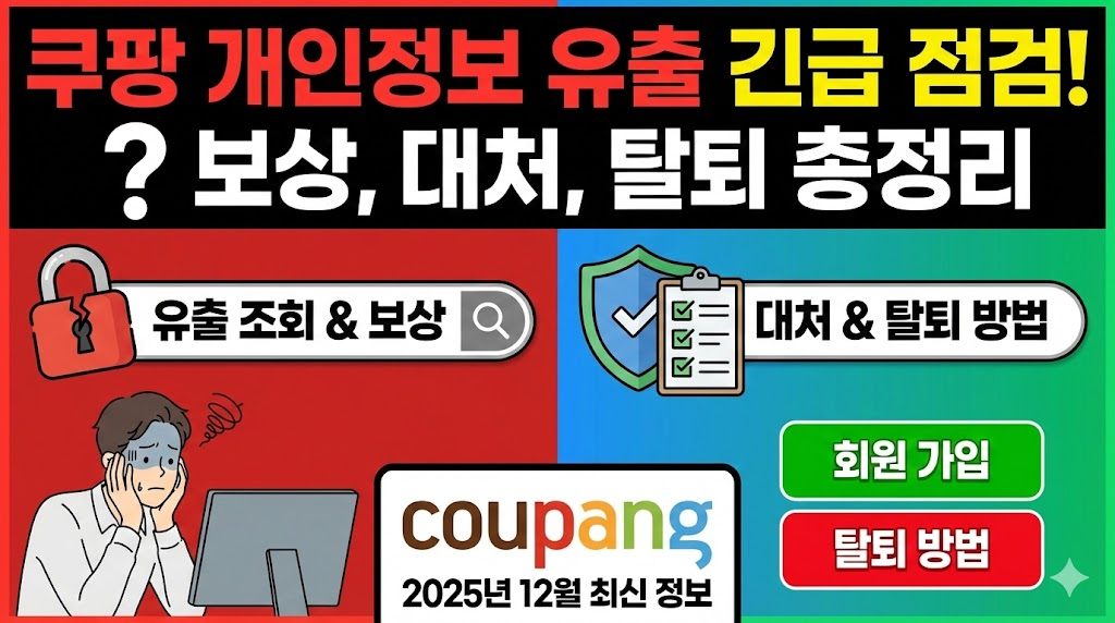 쿠팡 개인정보 유출